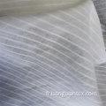 Tissu de motif à rayures 100% coton pour les vêtements